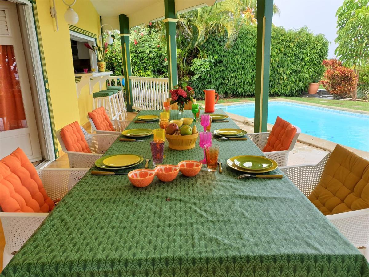 Villa Guadeloupe Saint Francois Acces Mer Piscine Iguana Bay - Villa Zagadi Eksteriør bilde